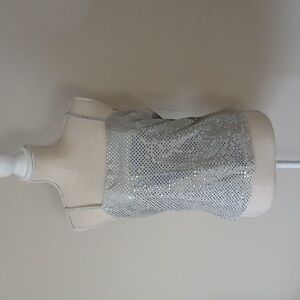 Sequin Spaghetti Strap Top